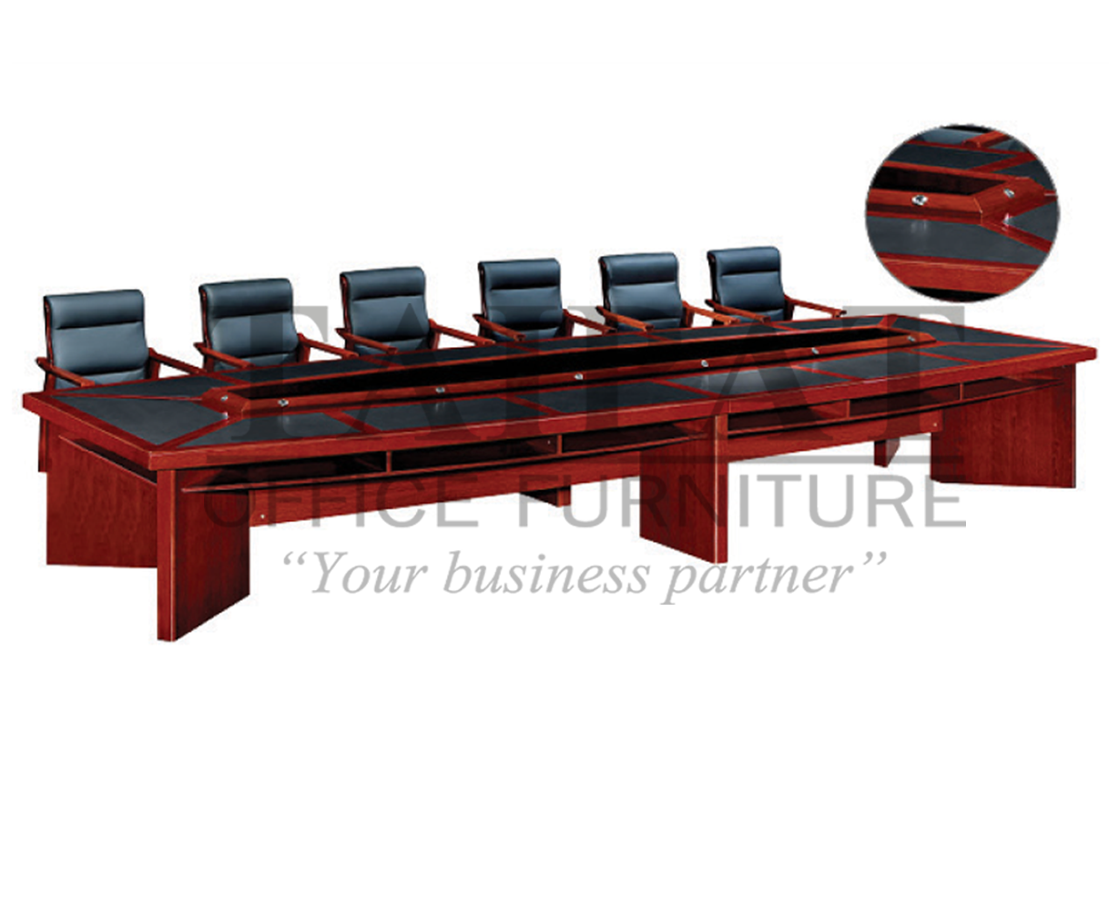 โต๊ะประชุม CF1-380 ขนาดประมาณ 380 X 170 X 76 ซม