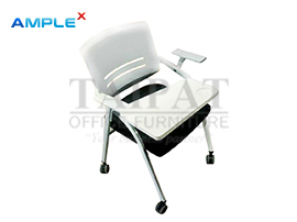 เก้าอี้เลคเชอร์ มีล้อเลื่อน  AX-15087LW