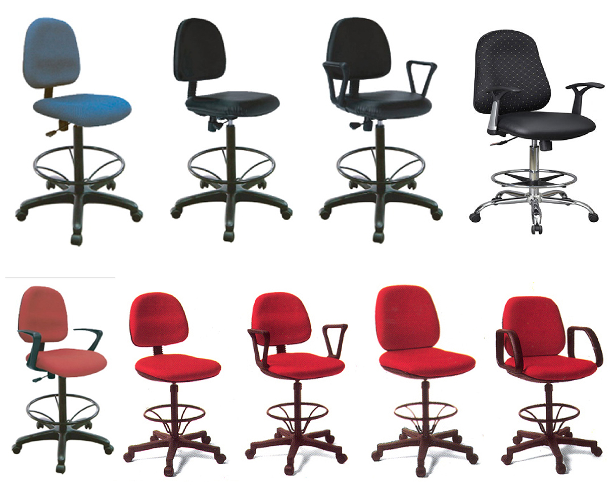 เก้าอี้สำนักงานขาสูง Office Bar Chairs
