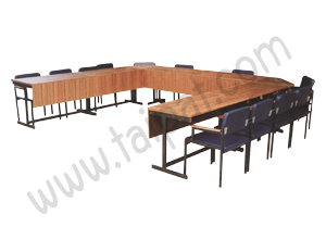 โต๊ะประชุม 12 คนพร้อมเก้าอี้ (MT-07A,CH-02A)