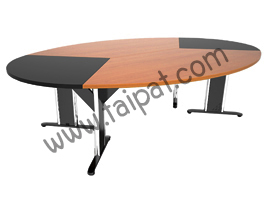 โต๊ะประชุม SCF-2718 (8  ที่นั่ง ) : ขนาด 270 x 185 x 75 ซม.