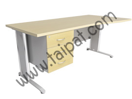 โต๊ะทำงาน 3 ลิ้นชัก STEL-189030 L Series Luminus
