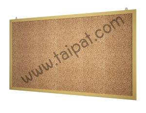 กระดานไม้ก๊อกขอบไม้