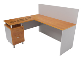 ชุดโต๊ะทำงานตัวแอล DPL-1620
