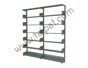 ชั้นวางหนังสือ 1 หน้า 2 ช่วง  TBM-12