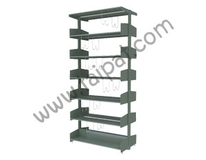 ชั้นวางหนังสือ 2 หน้า 1 ช่วง TBM-21