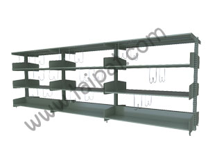 ชั้นวางหนังสือ (แบบชั้นเตี้ย) 2 หน้า 3 ช่วง TBS-23