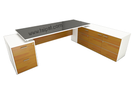 โต๊ะทำงานพร้อมเก้าอี้ ระดับ นายก อบจ.,ปลัดฯ อบจ.,ประธานสภา 