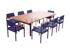 โต๊ะประชุม  8 คนพร้อมเก้าอี้ (MT-06A,CH-02A)