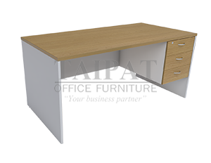 โต๊ะทำงาน 3 ลิ้นชัก(ขวา)