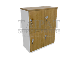 ตู้ล็อคเกอร์ไม้ 4 ช่อง CLK-8004