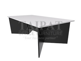 โต๊ะประชุม CFL-2412 ( 6-8 ที่นั่ง ) : ขนาด 240 x 120 x 75 ซม.