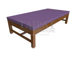 เตียงไม้ฝึกปฏิบัติการ ชนิดเตี้ย (เตียงกายภาพ) BT-10020050