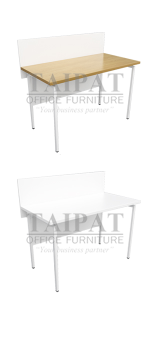 โต๊ะทำงานขาเหล็ก Opera มีมินิสกรีน