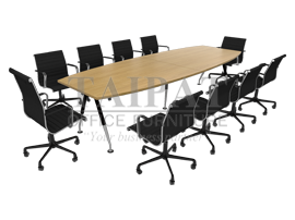 โต๊ะประชุม ASBF-321200 (10  ที่นั่ง  ) :  ขนาด 320 X 120 X 75  ซม. 