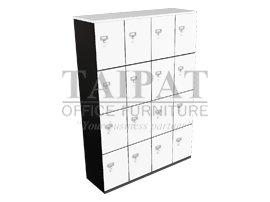 ตู้ล็อคเกอร์ไม้ 16 ช่อง CHK-1216