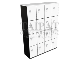 ตู้ล็อคเกอร์ไม้ 16 ช่อง CHK-1216