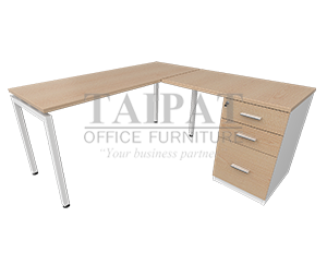 โต๊ะทำงานตัวแอล STSL-160163