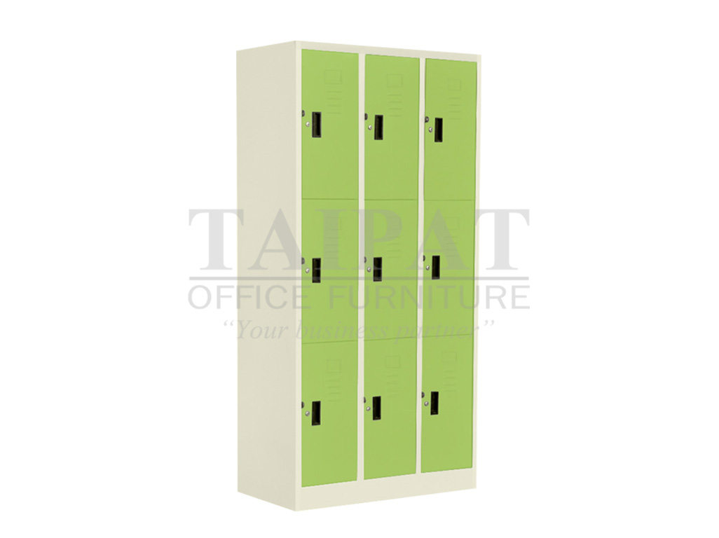 ตู้ล็อคเกอร์ 9 ช่อง (รุ่น E) LK-6109E