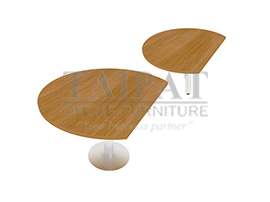 โต๊ะเข้ามุม SC-100 : ขนาด 100x75 ซม.