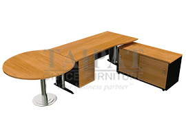 ชุดโต๊ะทำงานตัวแอล OF-10