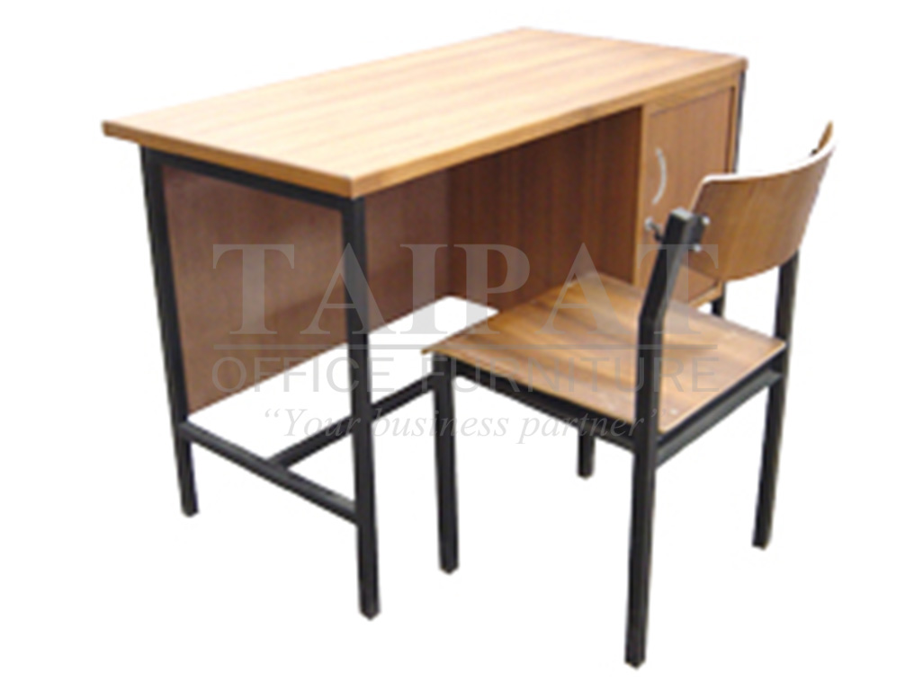 โต๊ะทำงานระดับ 1-2 พร้อมเก้าอี้ (T-01A,CH-01A)