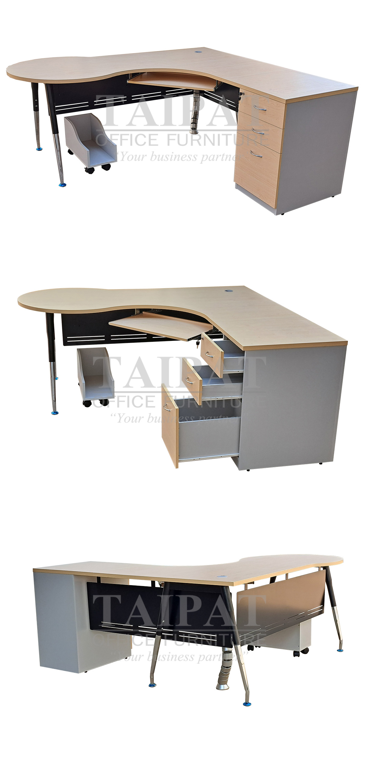 ชุดโต๊ะทำงาน ALPHA 11