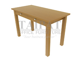 โต๊ะเรียนไม้ยางพารา T-0352