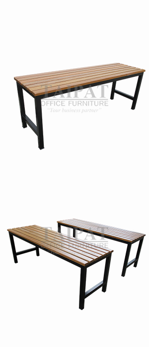 ม้านั่งยาวขาเหล็ก CH-0154