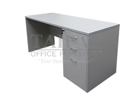 โต๊ะทำงาน 3 ลิ้นชัก กล่องเต็ม D-1203-F,D-1503-F
