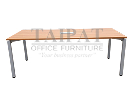 โต๊ะประชุมขาเหล็ก STS-219000  (6 -8 ที่นั่ง ) : ขนาด 210 X 90 X 75 ซม. (8ที่นั่ง)