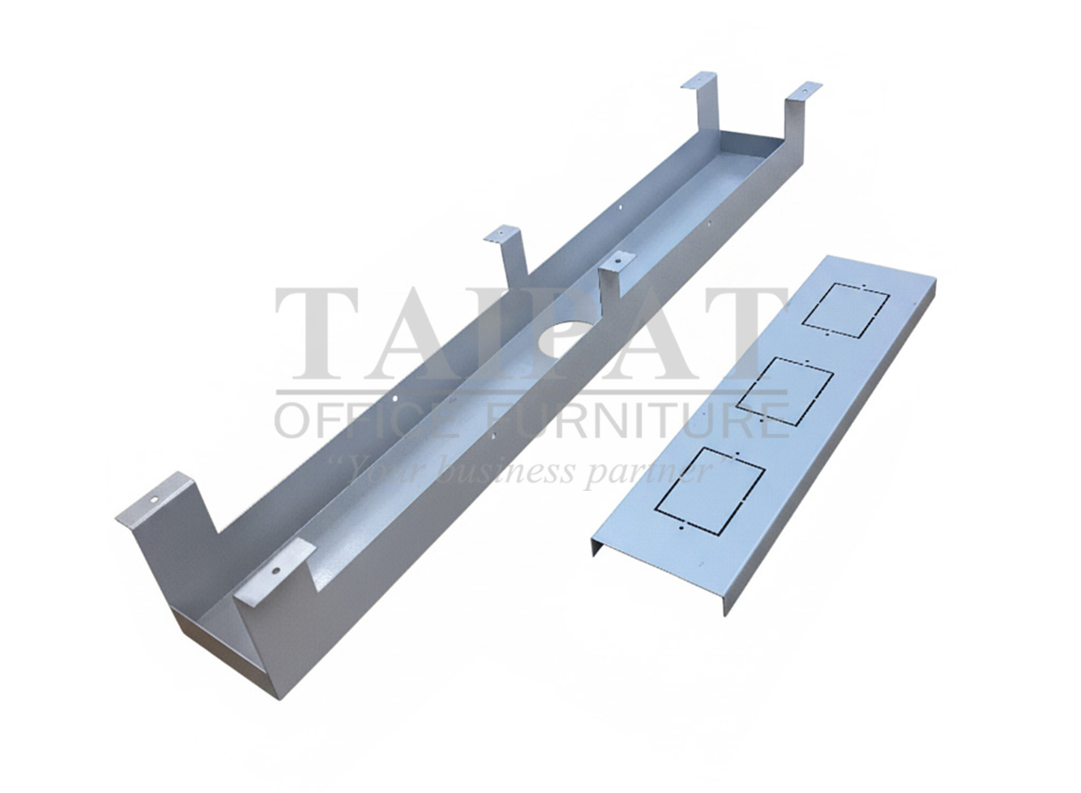 รางไฟเหล็กติดตั้งใต้โต๊ะ รุ่น TPRW-80