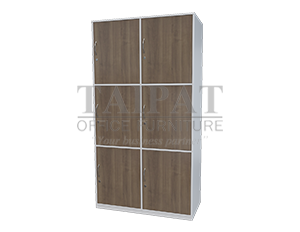 ตู้ล็อคเกอร์ไม้ 6 ช่อง CHK-9706