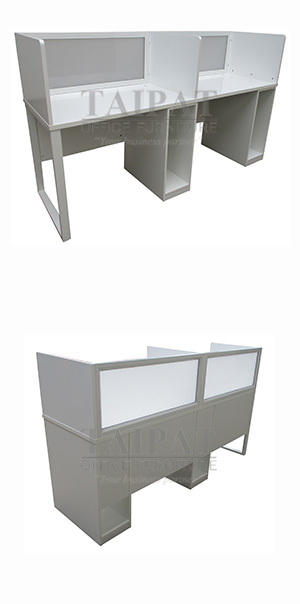 โต๊ะ SOUND LAB ชนิด 2 ที่นั่ง (ไม้ปาติเกิล เคลือบเมลามีน) D-0210