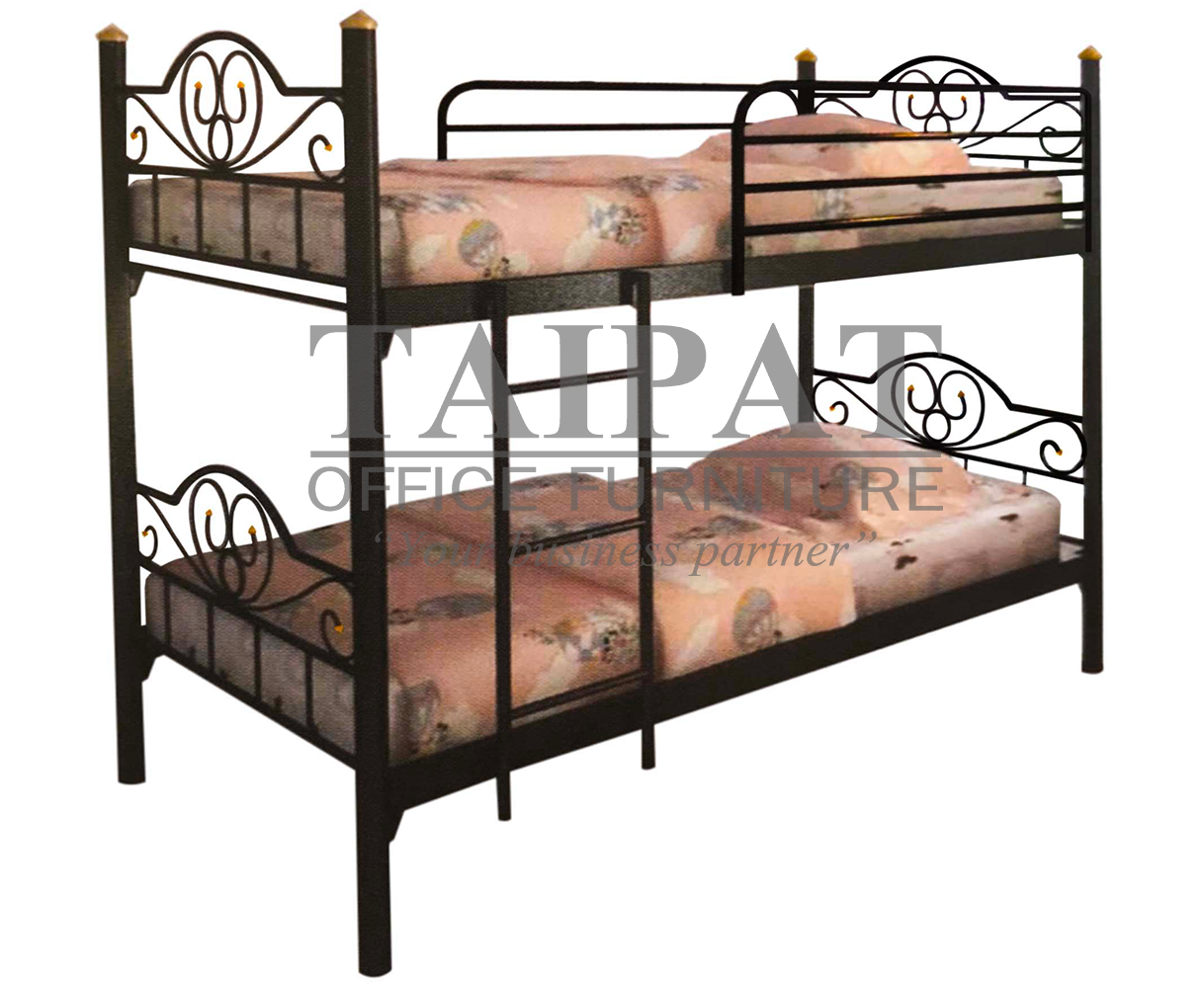 เตียงนอนเหล็ก 2 ชั้น ขนาด 3.5 ฟุต รุ่น TDT-173-105