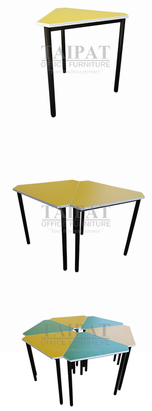 โต๊ะสามเหลี่ยมทรงเพชร (ระดับประถม) T-0685-70