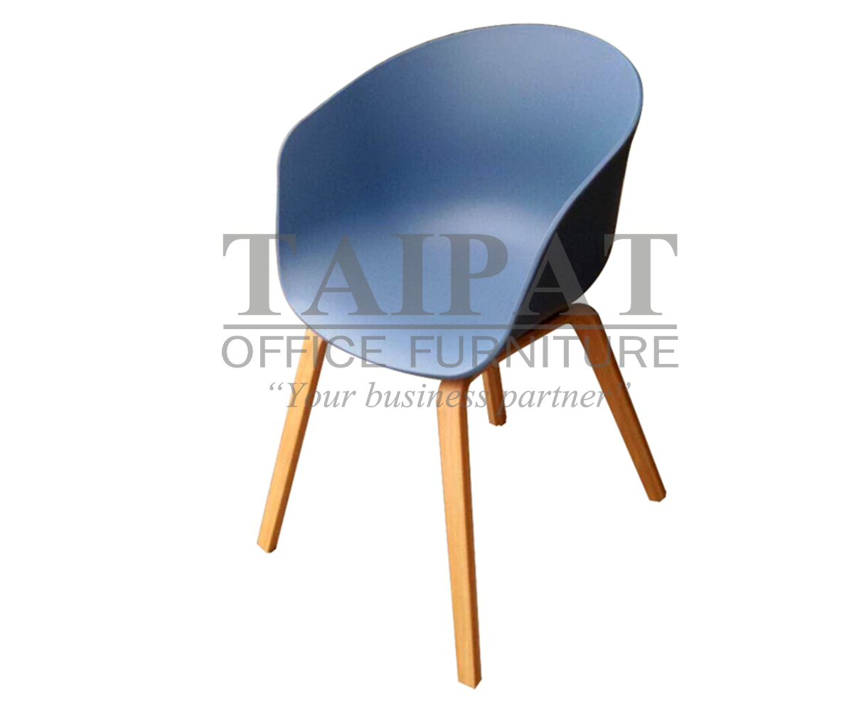 เก้าอี้แฟชั่น ขาไม้ TPN-92216