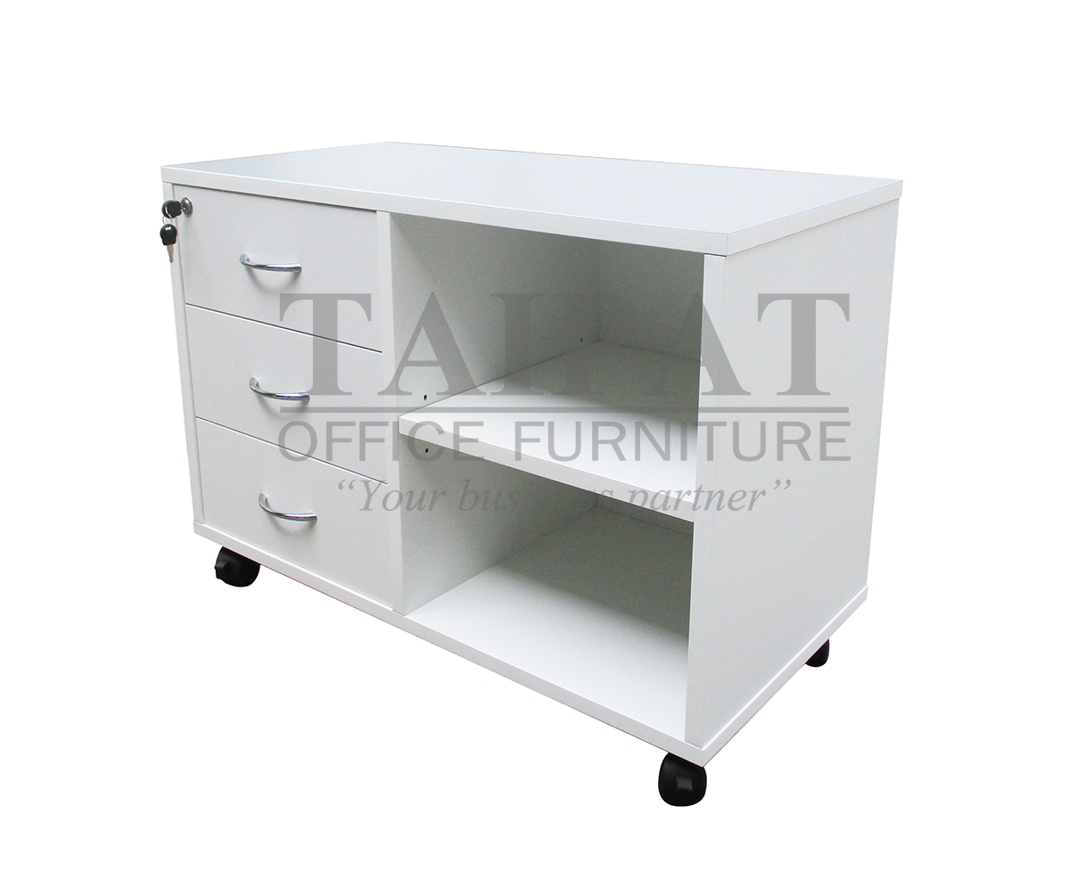 ตู้ข้างโต๊ะเก็บเอกสาร 3 ลิ้นชัก  PS-8063