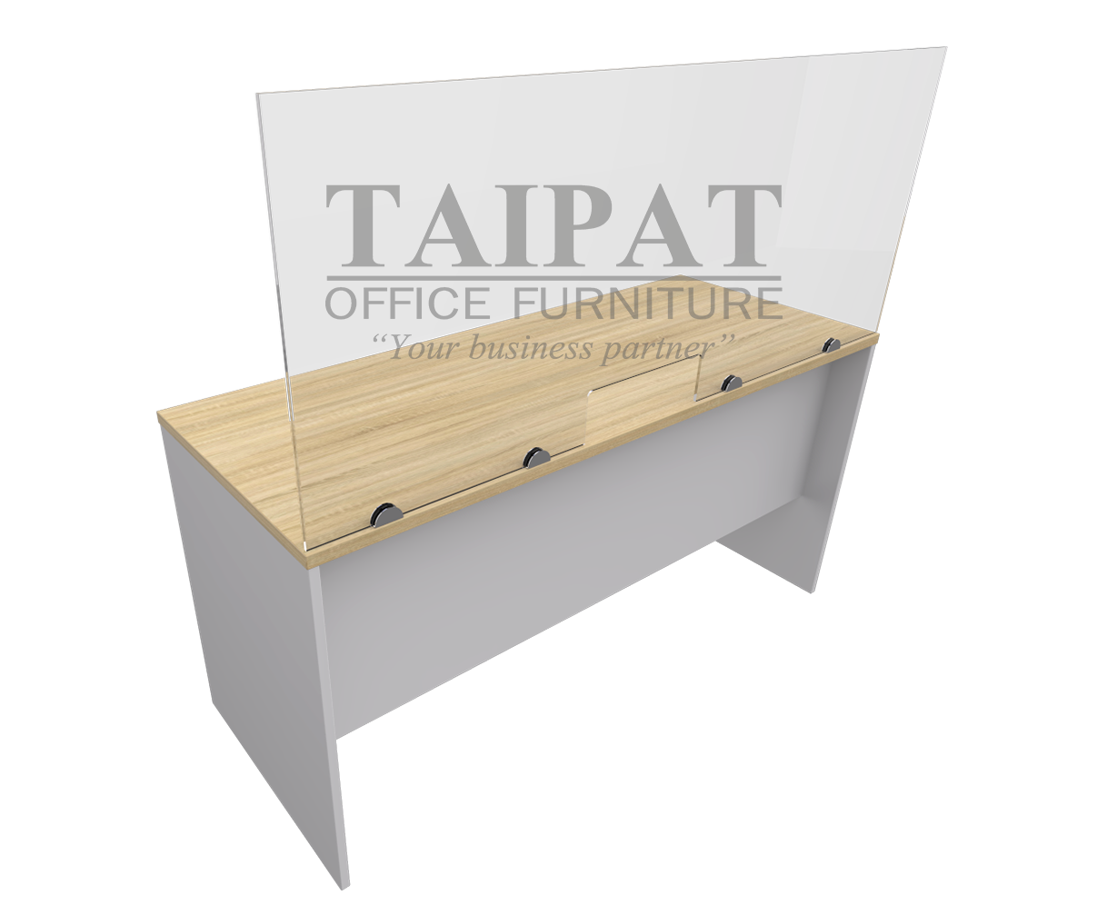 ฉากกั้นป้องกันเชื้อโรค อะคริลิคใส PAC2-150/60