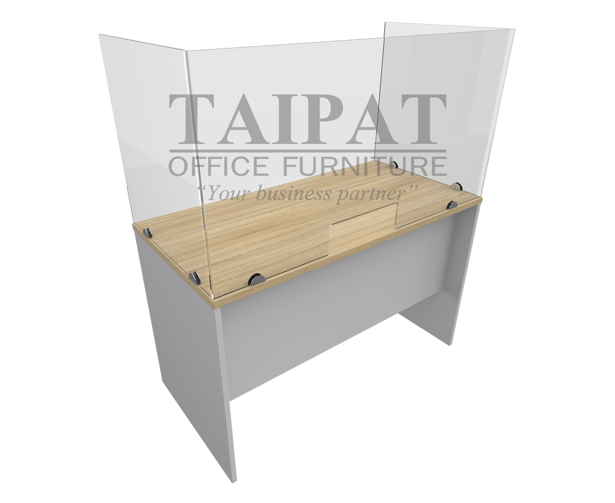 ฉากกั้นป้องกันเชื้อโรค อะคริลิคใส PAC2-1260/60