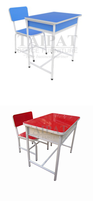 โต๊ะเก้าอี้นักเรียน อนุบาล D-CH-0010-PB/HPL