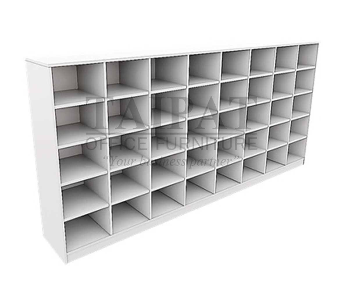 ชั้นวางรองเท้า 40 ช่อง PLASTWOOD SHC-0041W (สำหรับผู้ใหญ่)