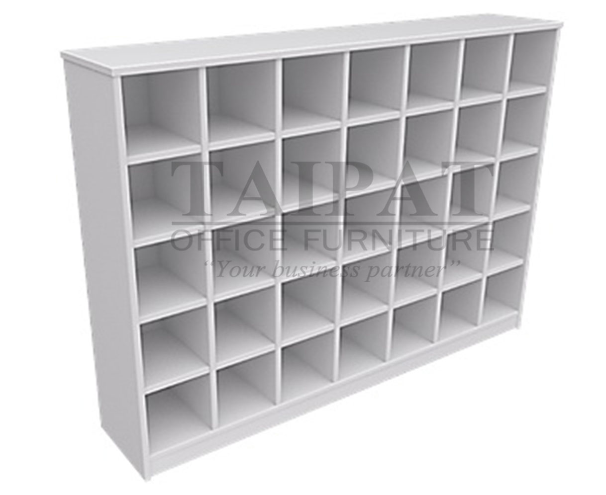 ชั้นวางรองเท้า 35 ช่อง PLASTWOOD  SHC-0021W (สำหรับเด็ก)