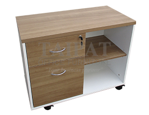 ตู้ข้างโต๊ะเก็บเอกสาร 2 ลิ้นชัก PS-8065