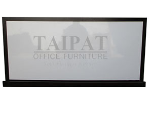 กระดานไวท์บอร์ดกรอบไม้ B-0281