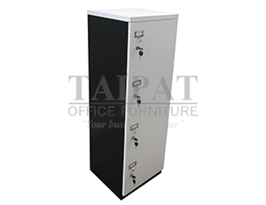 ตู้ล็อคเกอร์ไม้ 4 ช่อง CLK-4004