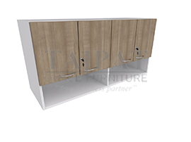 ตู้แขวนลอยเก็บเอกสารบานเปิด ชั้นล่างโล่งเล็ก  FCL-1201-80