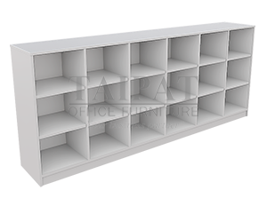 ชั้นวางรองเท้า 18 ช่อง PLASTWOOD  SHC-0038W (สำหรับผู้ใหญ่)