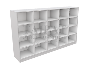 ชั้นวางรองเท้า 20 ช่อง PLASTWOOD  SHC-0045W (สำหรับผู้ใหญ่)