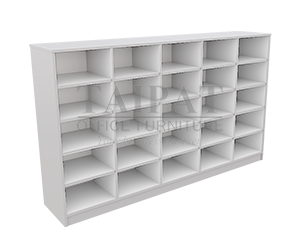 ชั้นวางรองเท้า 25 ช่อง PLASTWOOD SHC-0032W (สำหรับผู้ใหญ่)